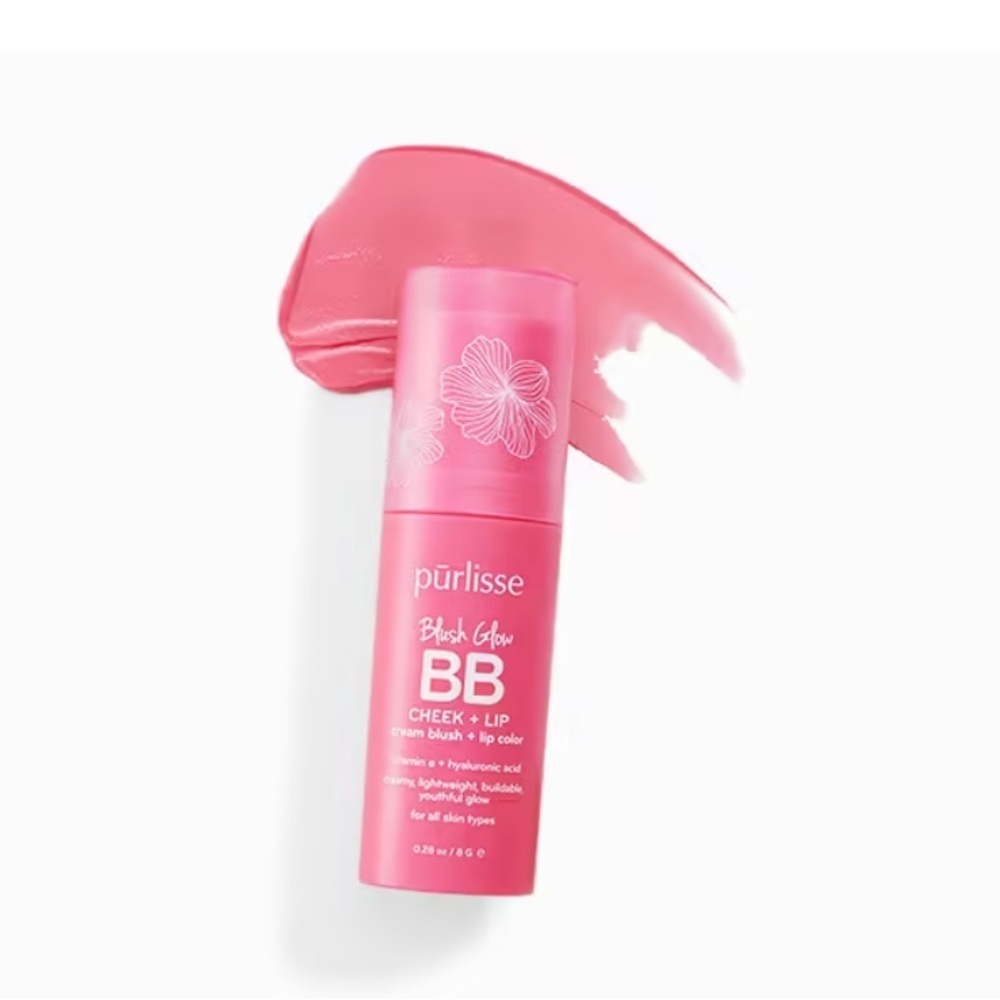 PURLISSE BEAUTY Blush Glow BB Cheek + Lip in Pink Crush